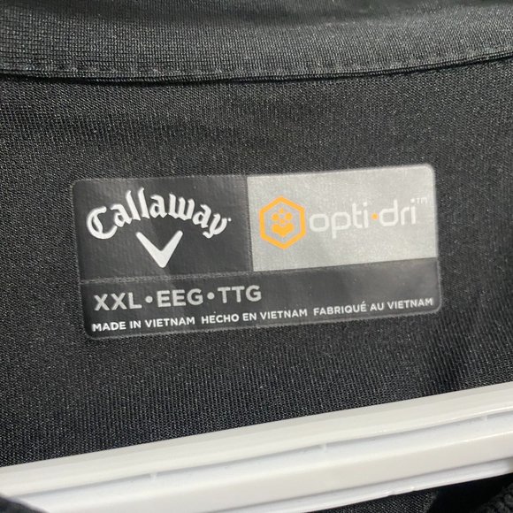 Men's 2XL Callaway  opti-dri Shirt    ( 1A ) - Picture 3 of 3